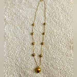 Korea heart necklace